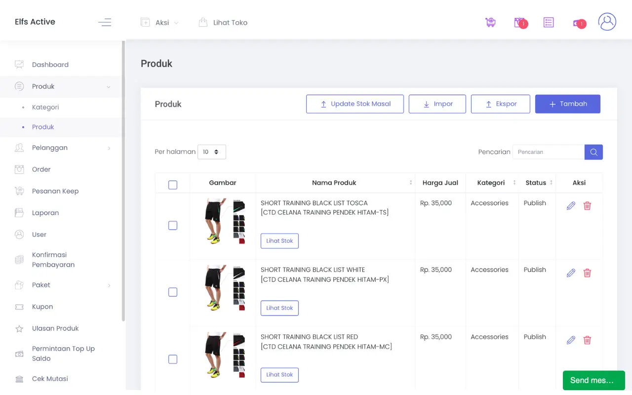 Project Data Pesanan 6