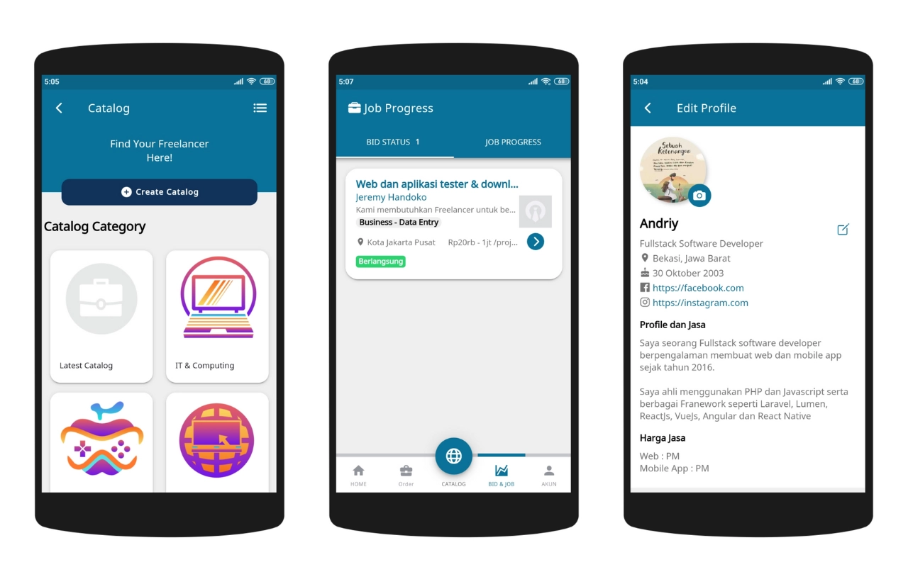 Project Freelance Kerja 2