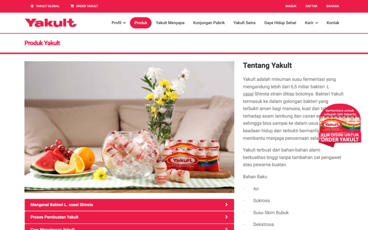 Project Yakult Indonesia Persada 2